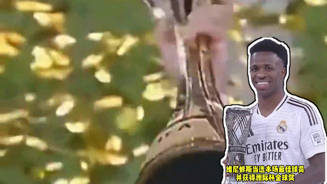 赛季第2冠！皇马 3-0帕丘卡夺洲际杯冠军#足球