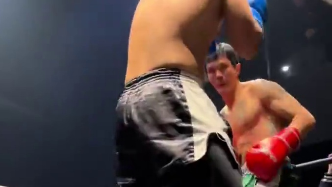 旭武MMA拳手夏文豪首次跨界拳击取胜，要敢于向各个项目的选手切磋学习，才能更全面的进步#综合格斗 #