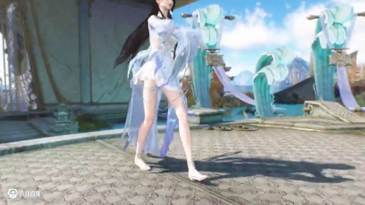 你告诉我之前的同样288时装算什么？新时装灵珠海羽 #逆水寒妈生江湖 #逆水寒手游 #逆水寒游乐园 