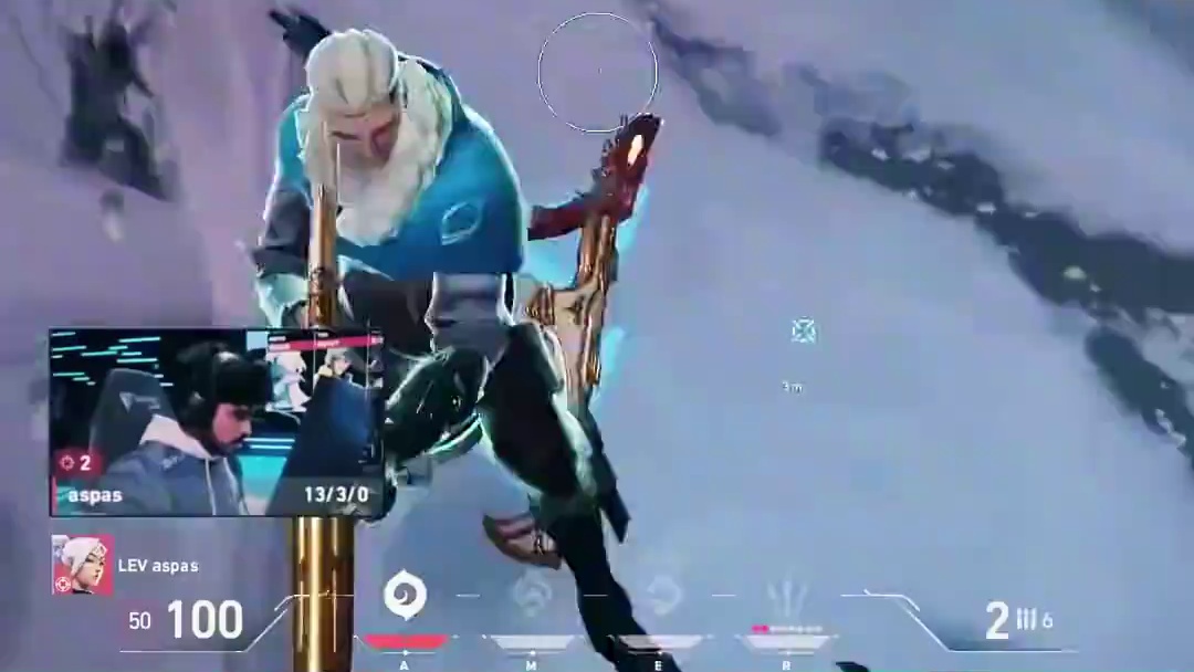 Aspas的身法，大写的飘逸 #无畏契约 #射击游戏 #这波操作很秀 #相当炸裂 #抖瓦杯