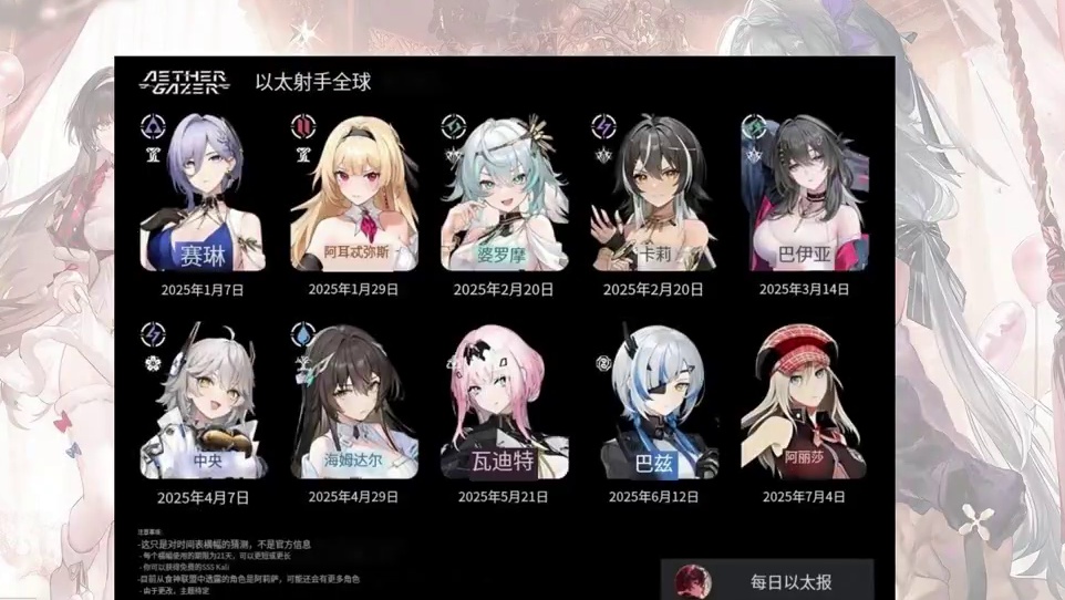 【深空之眼】白泽要来了？外网卡池预测图辟谣！ #深空之眼 #我的游戏日常