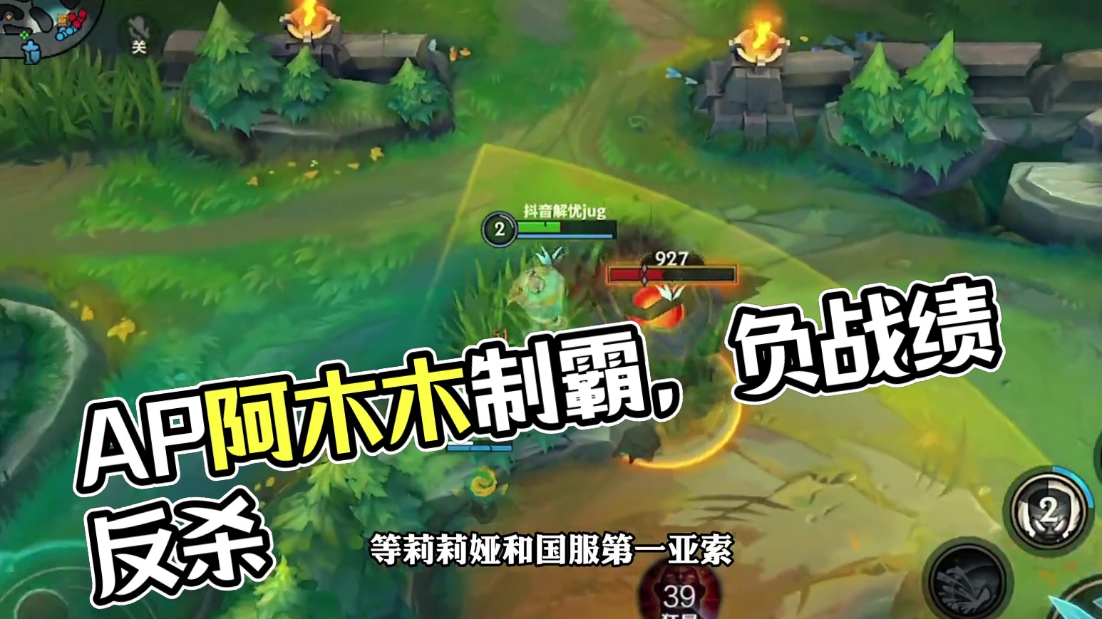 千万别让我拿到AP阿木木！负战绩，随便喷！ #lolm