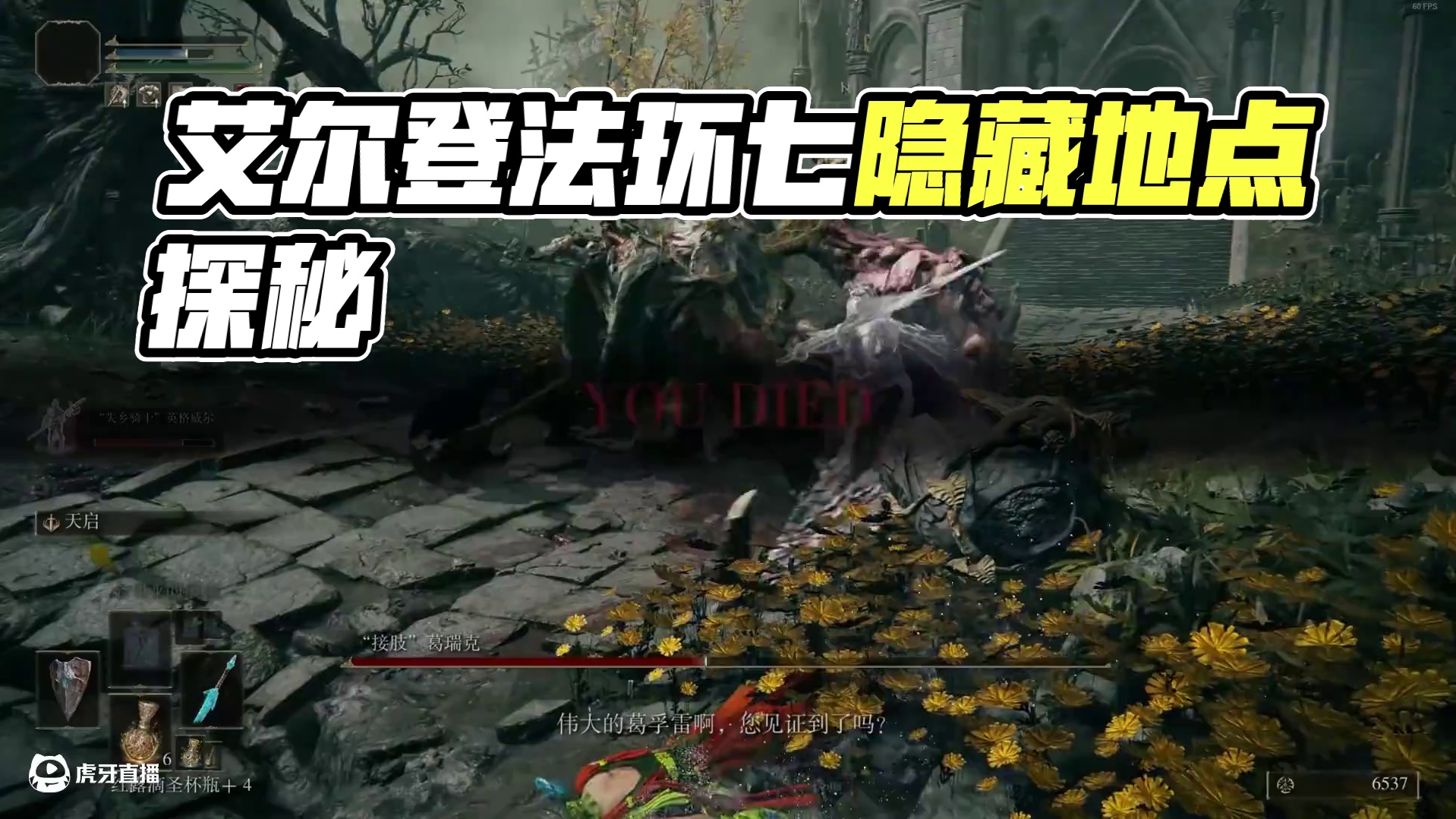 艾尔登之王的法魂之旅第七期--是东威尔城的三个隐藏地点 #steam游戏 #游戏日常分享 #大型单机