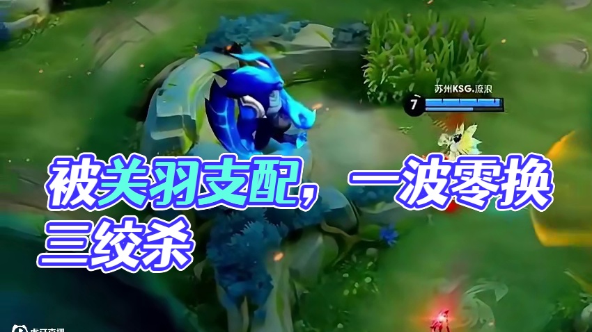 刀锋所向万里颤 体会下被关羽支配的恐惧吧! #KSG对战TCG #2024年王者荣耀挑战者杯 #王者