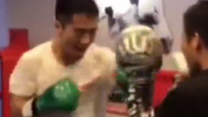 拳击花式表演 拳击花式表演