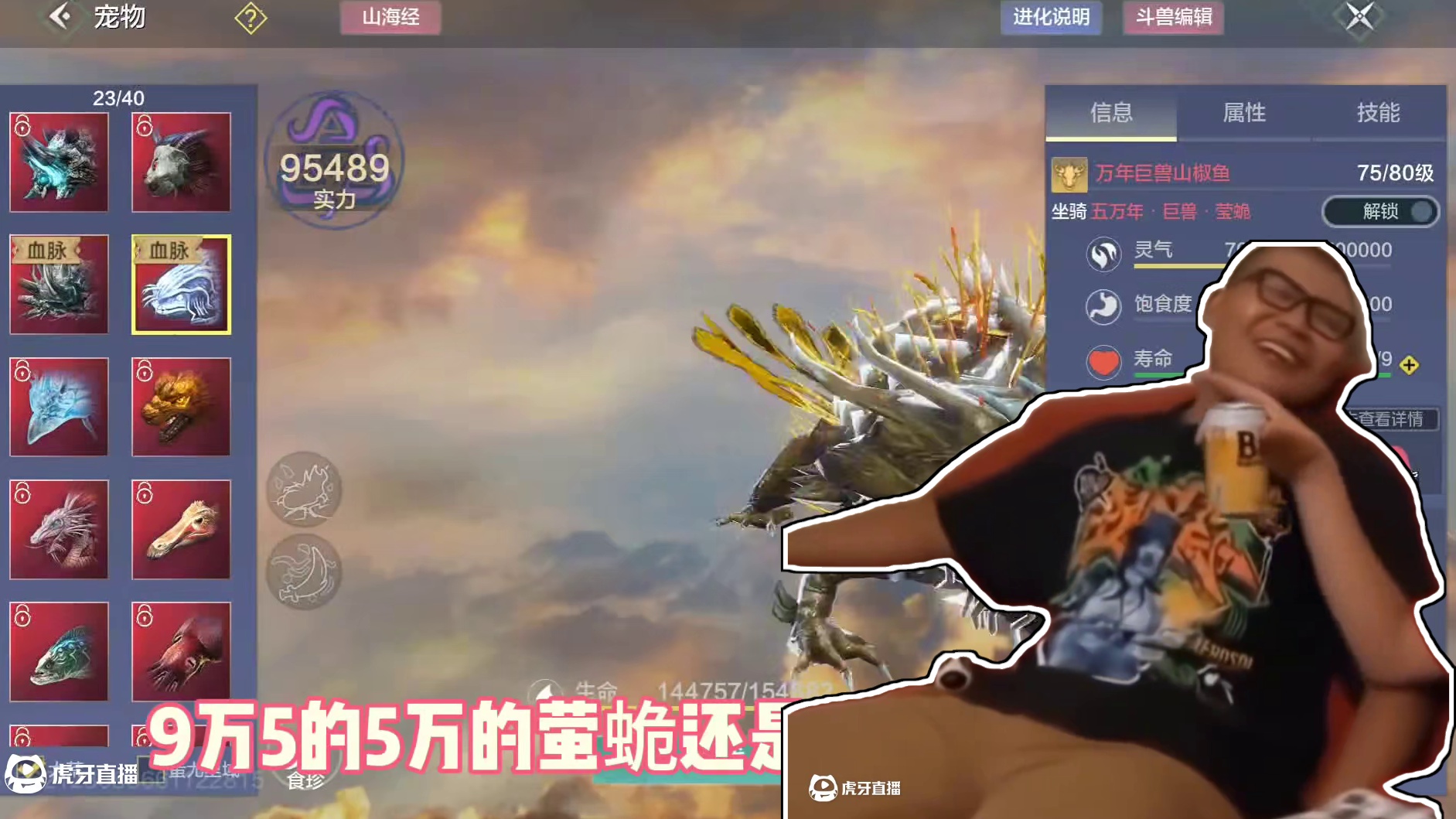 牢野宠，技能拉的没边，甚至只会普通攻击，宠物组合魂技能否起飞 #妄想山海  #妄想山海四周年  #安