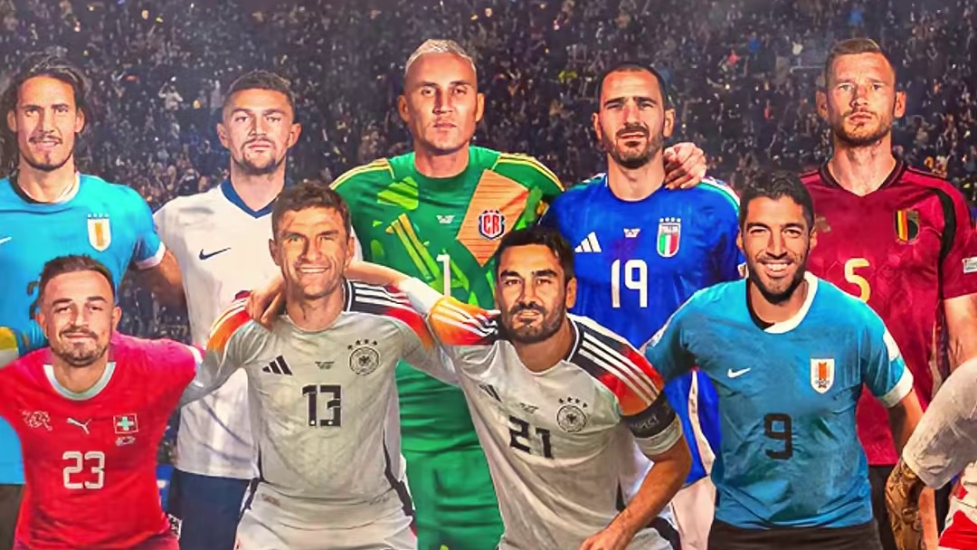 青春渐行渐远！2024众多传奇球员告别国际足球大赛舞台  2025再不见他们的身影 #足球的魅力 #