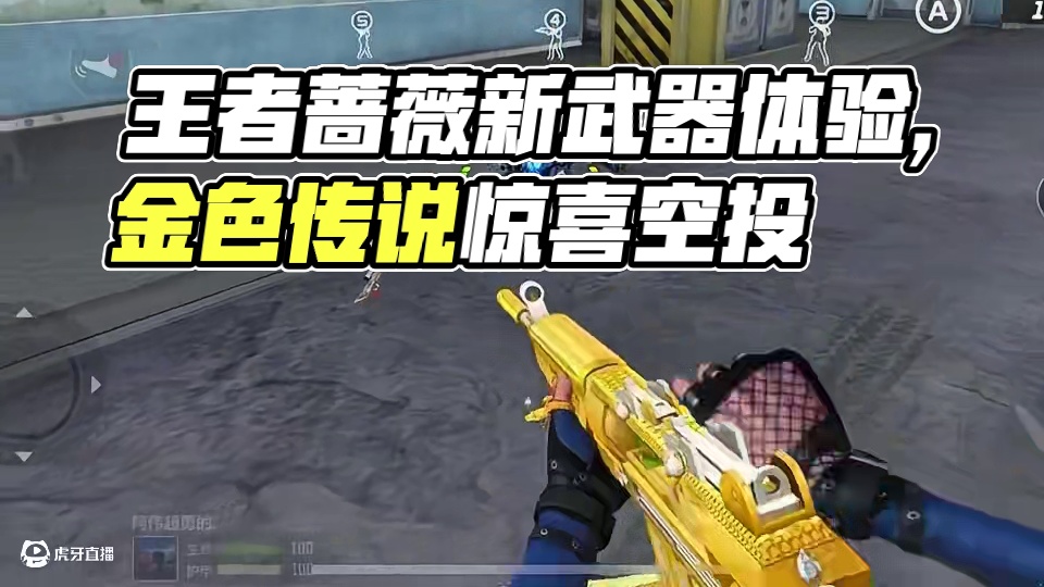 新的王者武器蔷薇属性竟然堪比轮椅枪！ #cf手游 #cf手游百闻封神录