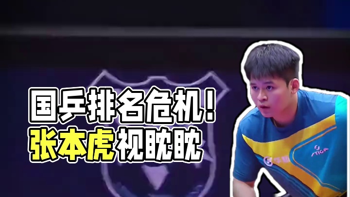 国乒队伍排名危机！张本智和虎视眈眈！#体育#乒乓球#王楚钦# 国乒队伍排名危机！张本智和虎视眈眈！#