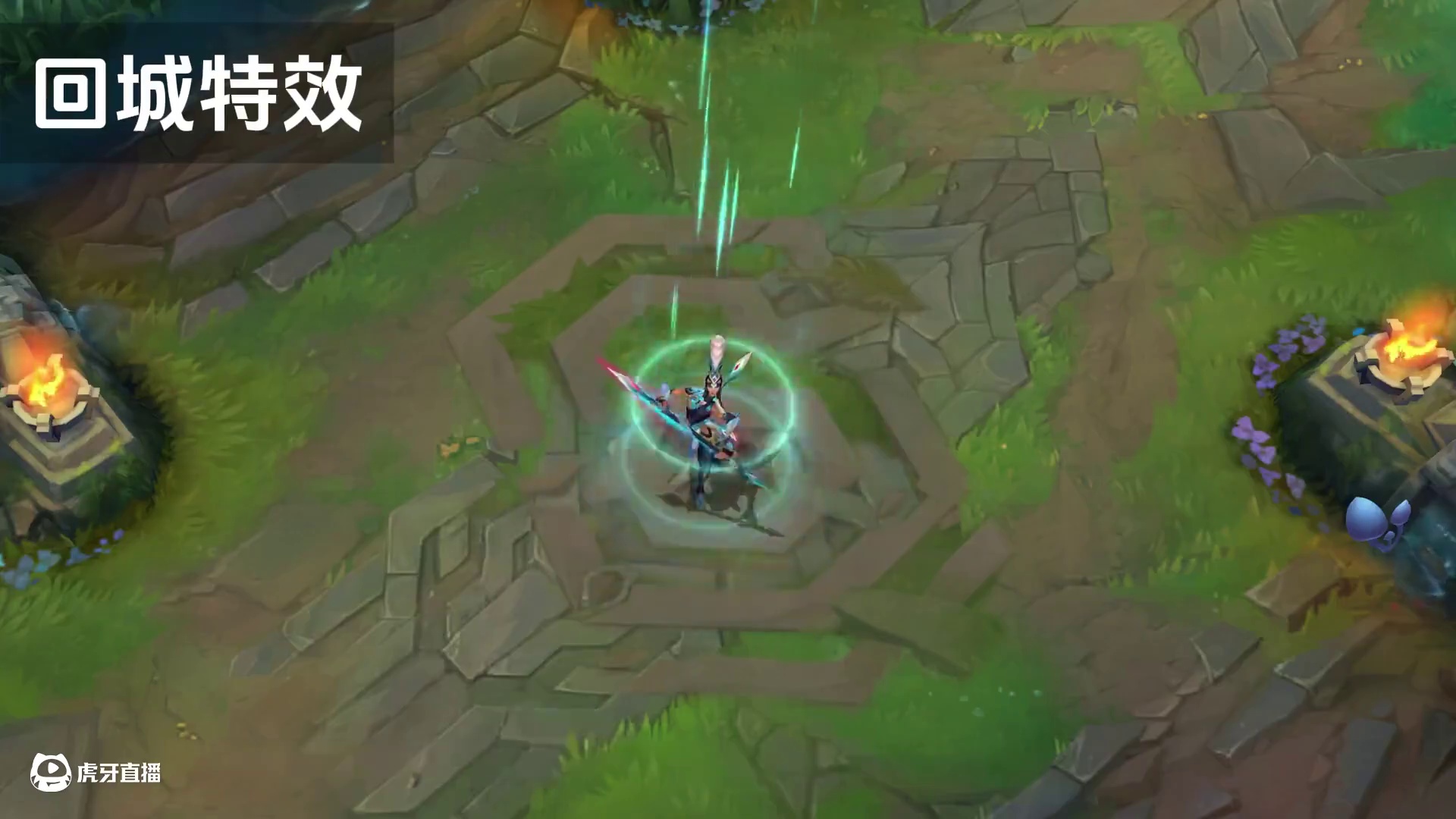 【皮肤预览】青衫烁锋 卡莉丝塔 皮肤特效抢先看!! #英雄联盟手游  #lol手游  #lol手游班