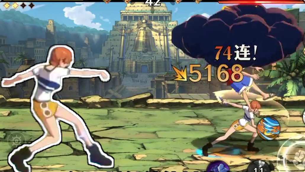 平民玩家的反打之神！无脑操作流日奈！用她轻松上大分 #航海王：壮志雄心  #航海王壮志雄心攻略