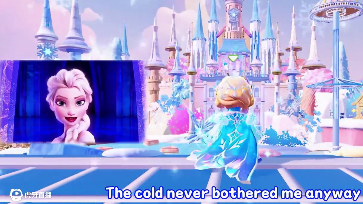 冰雪精灵就是元梦版艾莎吧！动作完美适配！#元梦之星 #元梦之星周年庆 #元梦之星美食派对赛季 #我在