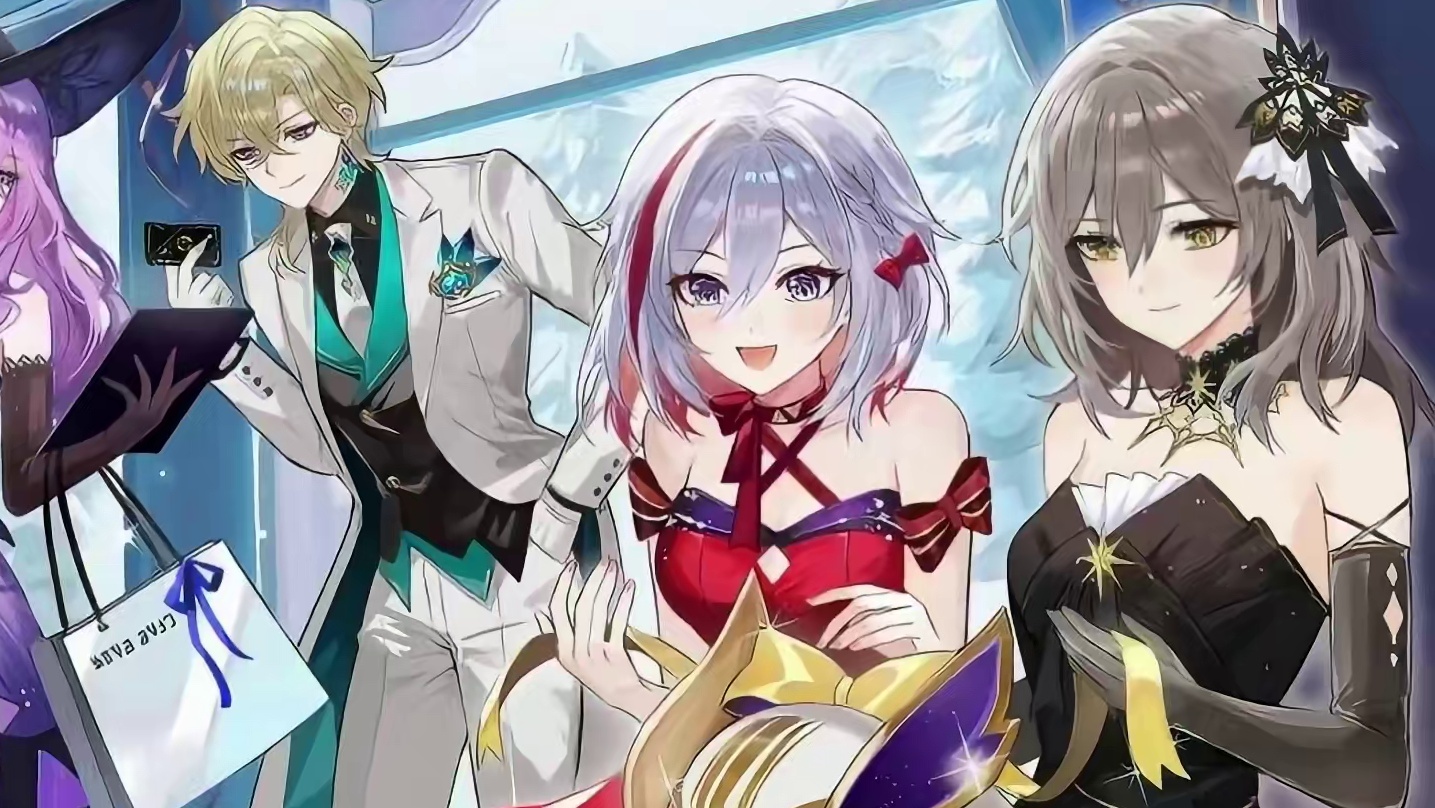 星铁绝美贺图！每个人都好精致啊~ #崩坏星穹铁道  #崩坏星穹铁道攻略  #在第八日启程  #再创世