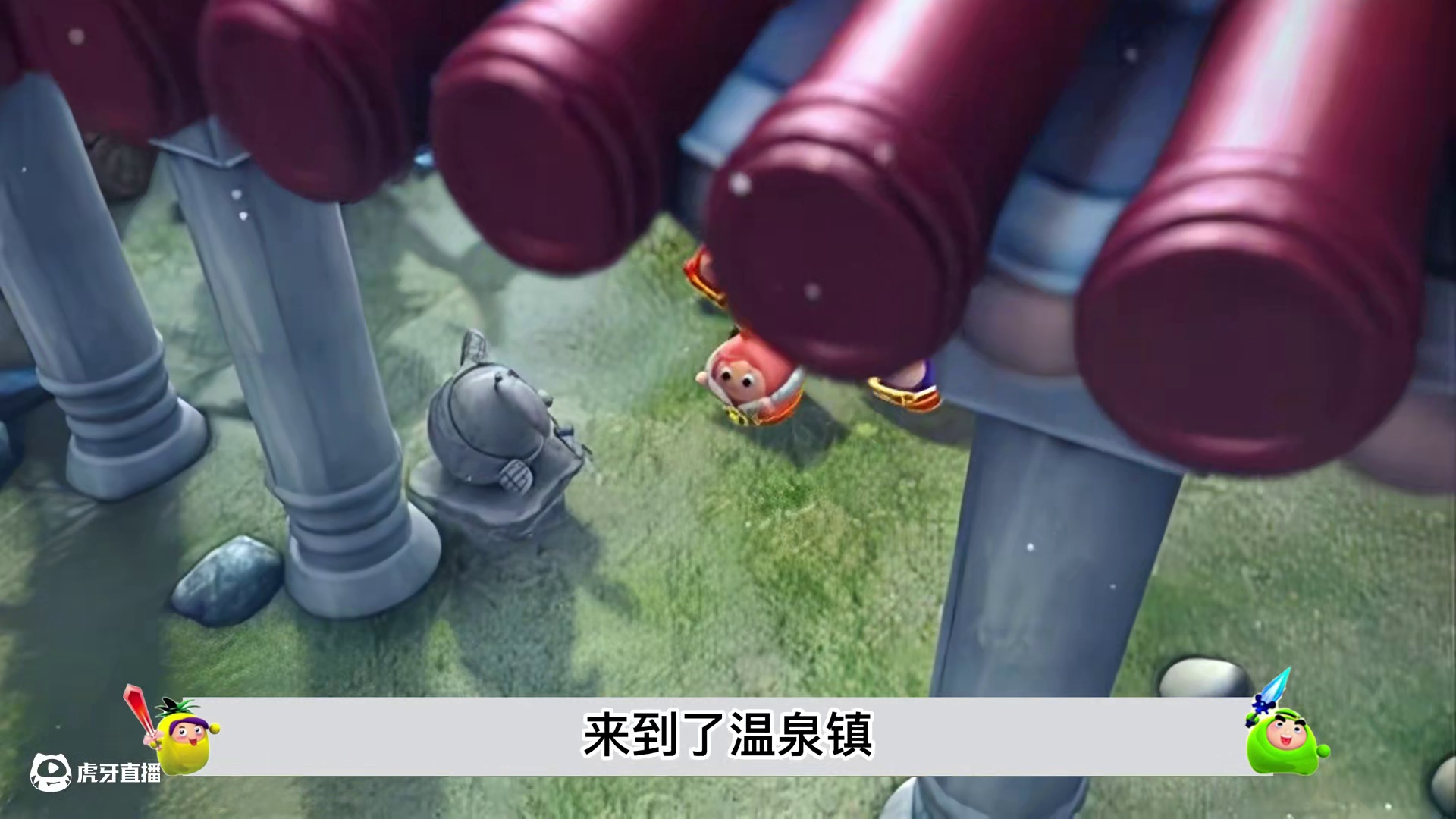 还是国伟会玩，子怡以一己之力抵挡百万雄鸡