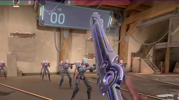 新赛季通行证双刀游戏内展示 #无畏契约 #无畏契约新英雄钛狐 #无畏契约创纪元 #情报马