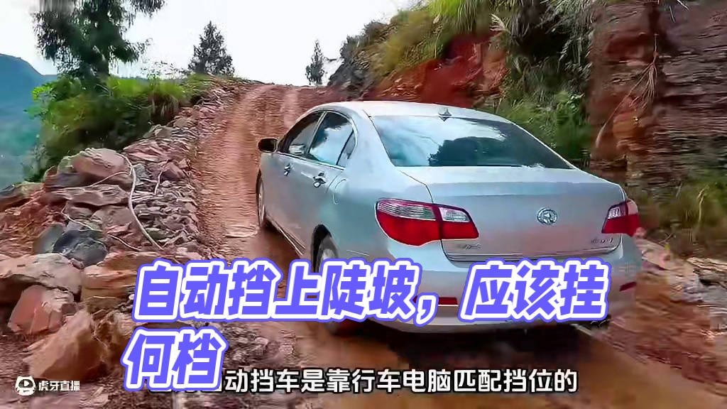 自动挡下长坡你知道应该挂什么挡吗？#自动挡车怎么开 #开车技巧 #内容启发搜索
