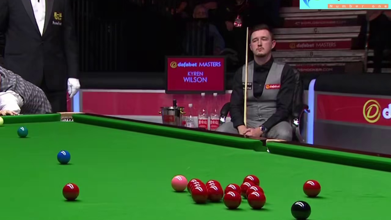 丁俊晖大师赛冲击147满分杆，极限叫位黑球，结局一幕令人叹息 #斯诺克 #奥沙利文 #丁俊晖 #一杆