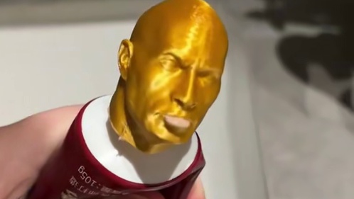 强森：律师函警告~~ #玩个很新的东西 #3d打印