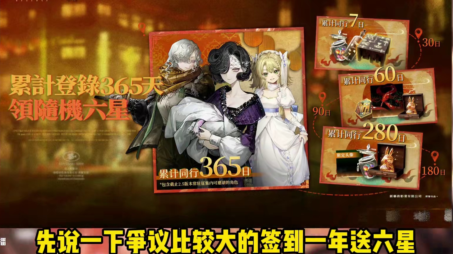 签到一年不是重新签到一年。新皮肤3450粹雨滴就可以全部拿下 #重返未来1999版本前瞻 #重返未来