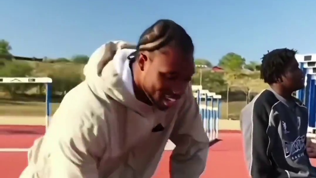 #莱尔斯 身高185？粉碎流言时刻。不得不说，这身材比例就是好
#田径 #田径说一哈 #短跑