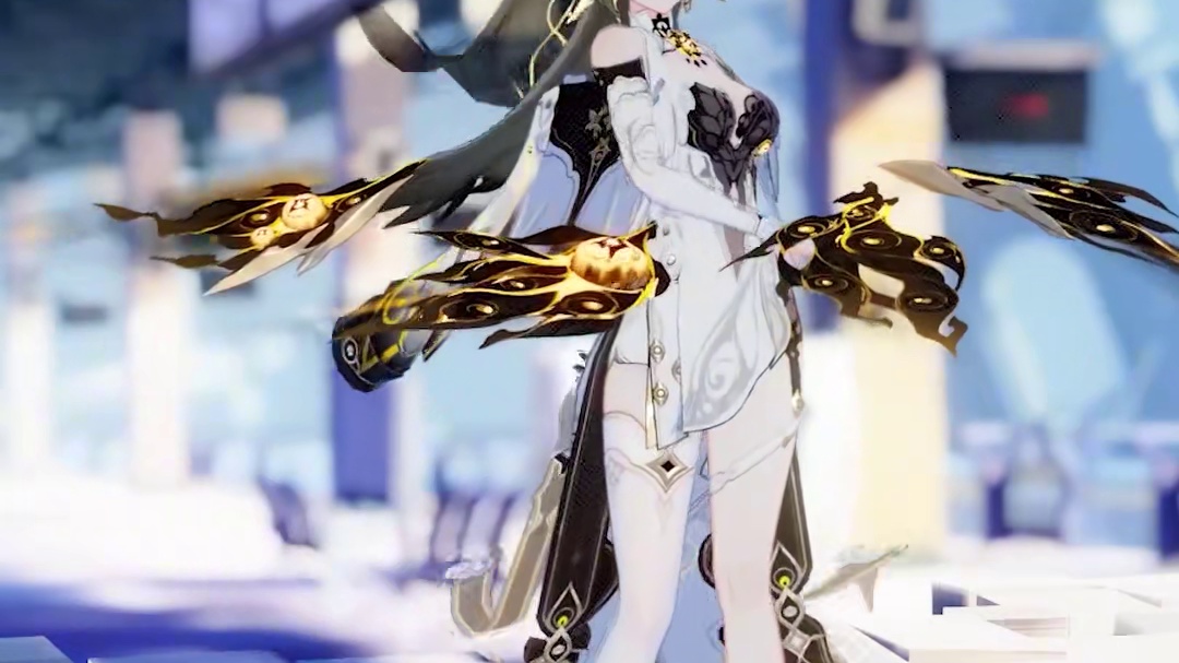 大月下红绳勒奶盖涩到犯规！薇塔新皮肤度星者变黄金机甲！ 