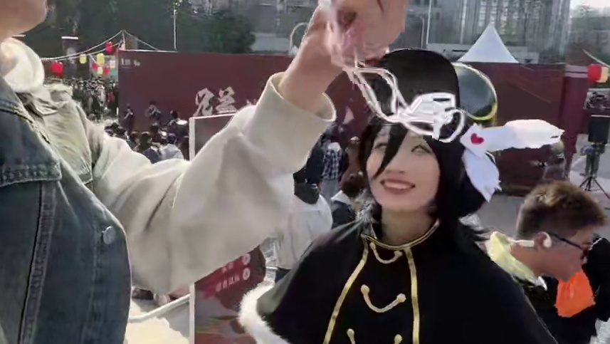 火影九周年线下许愿不削弱黑土，估计很难实现 #小曲一响村里人登场 #火影忍者武汉线下活动 #火影忍者