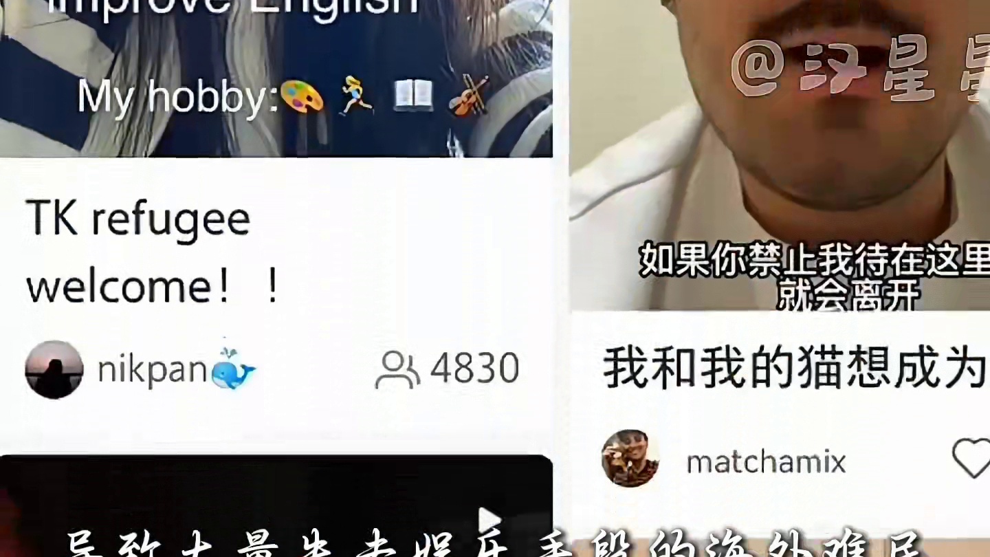 1月15日猛料 TikTok大量难民涌入小红书，两国底层人民的交流开始了#tiktok #热点新闻事