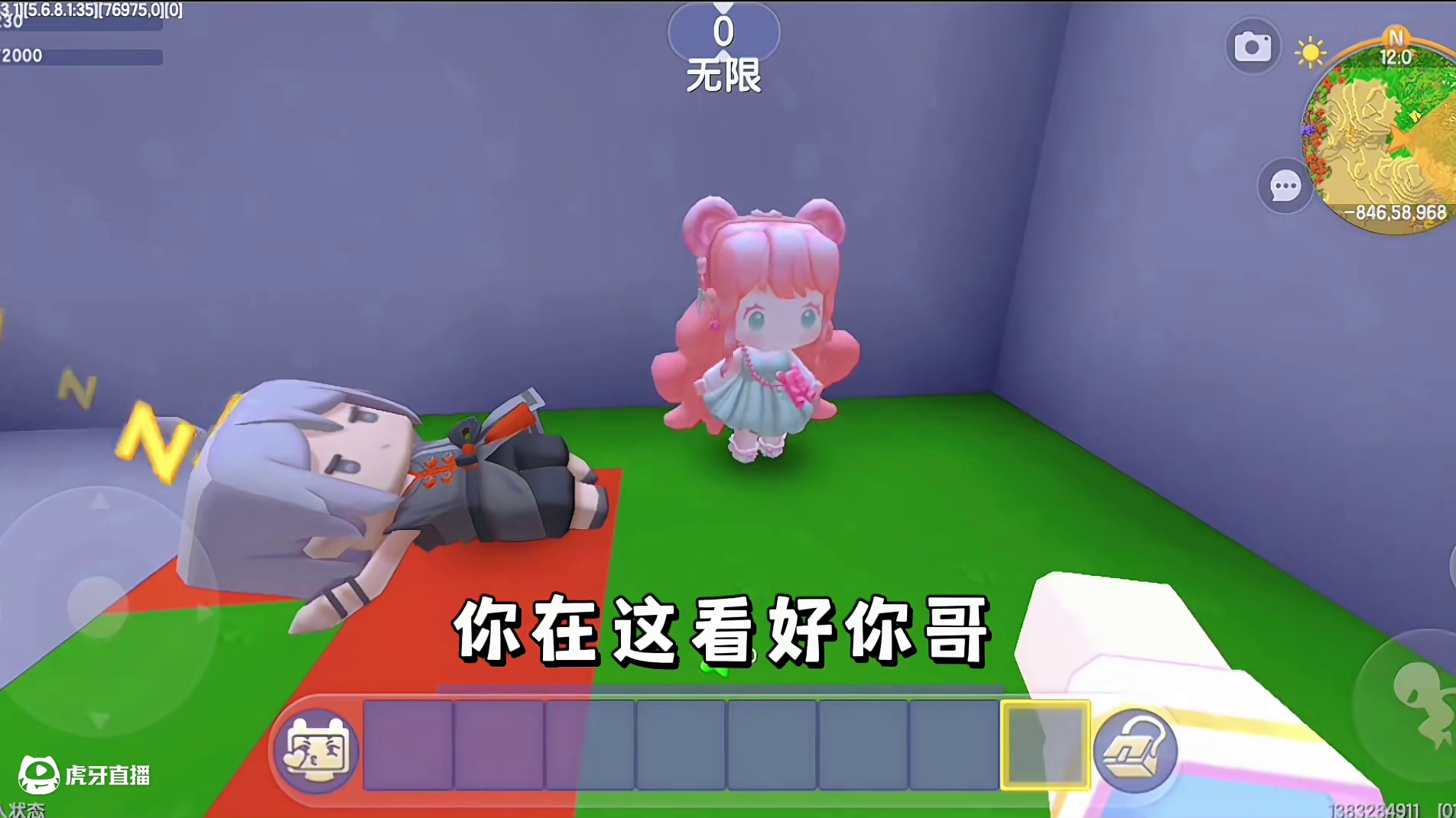 迷你世界：丧尸危机！打丧尸累到昏迷…哥哥失忆…啊啊 #迷你世界拍戏 #迷你世界生存 #丧尸 #恐怖 