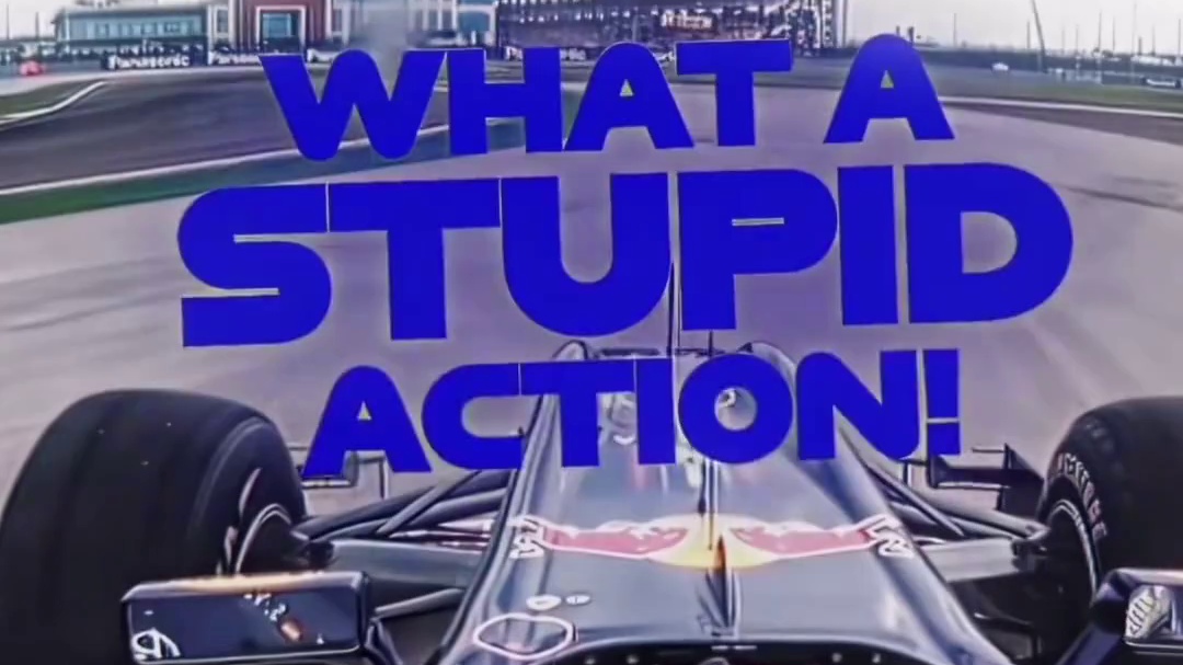 “What a STUPID ACTUON!”火爆的歪头#f1 #方程式赛车 #维特尔 #赛车 #A
