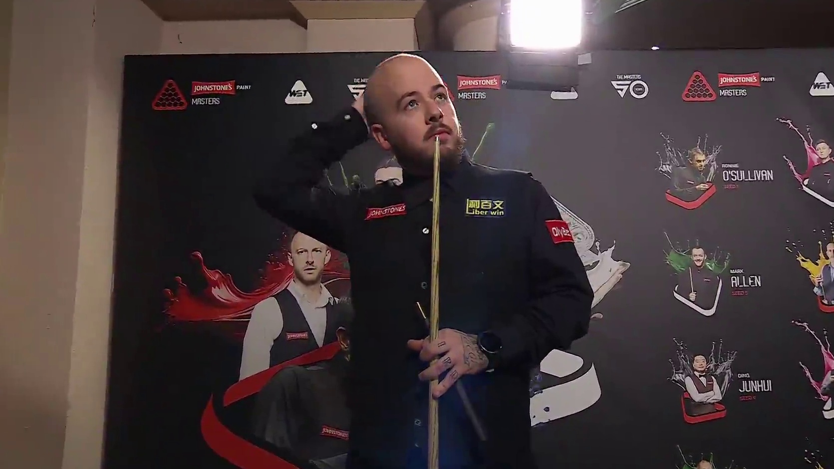 卢卡·布雷切尔VS凯伦·威尔逊 2025斯诺克大师赛 清流