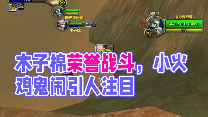 木子棉专辑：人生幸事棋逢对手，咱下次带点荣誉来好不好小伙计？ #魔兽世界 #魔兽世界怀旧服 #魔兽争