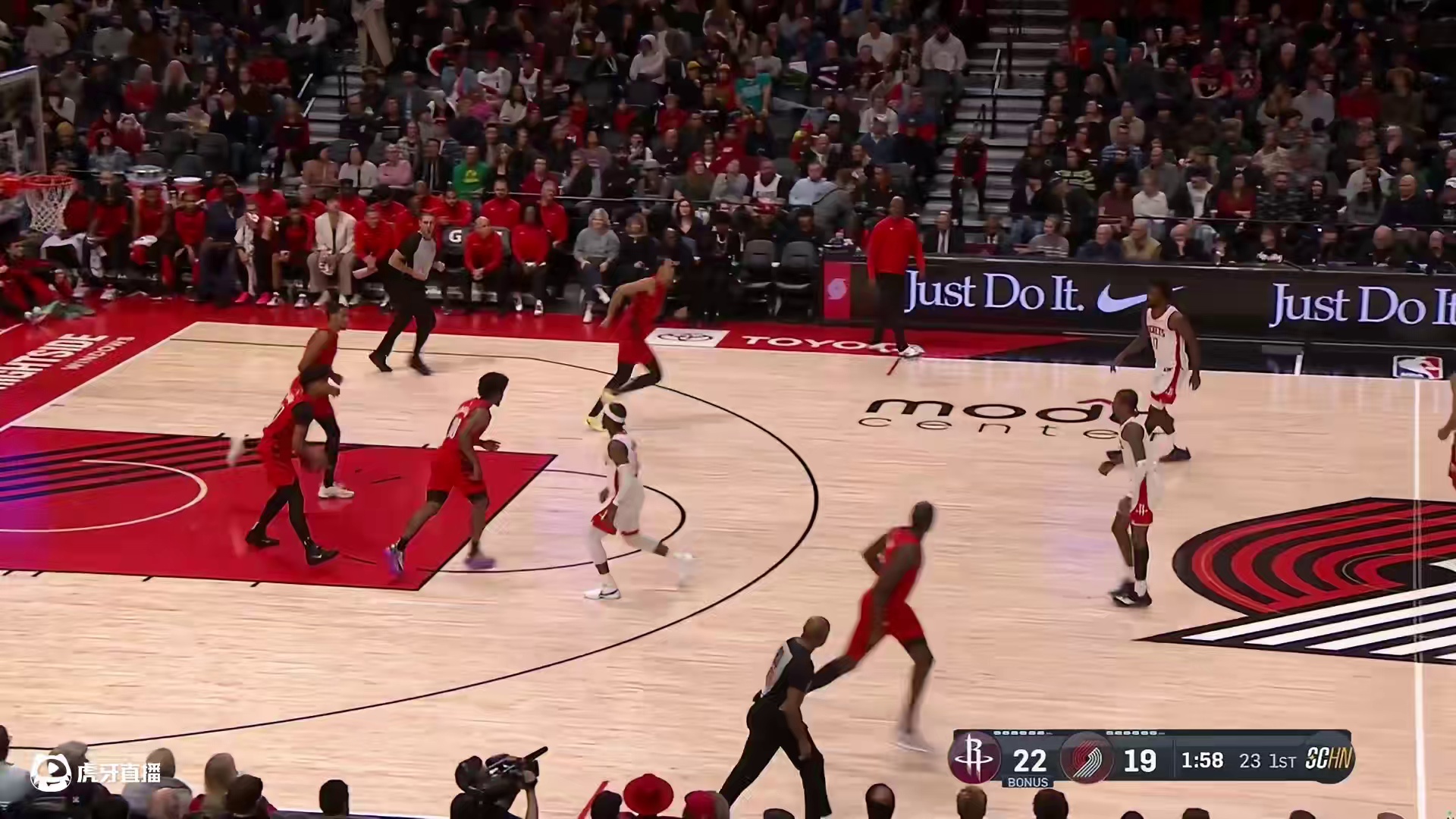 持续证明自己！杰伦-格林对阵开拓者26分高清集锦