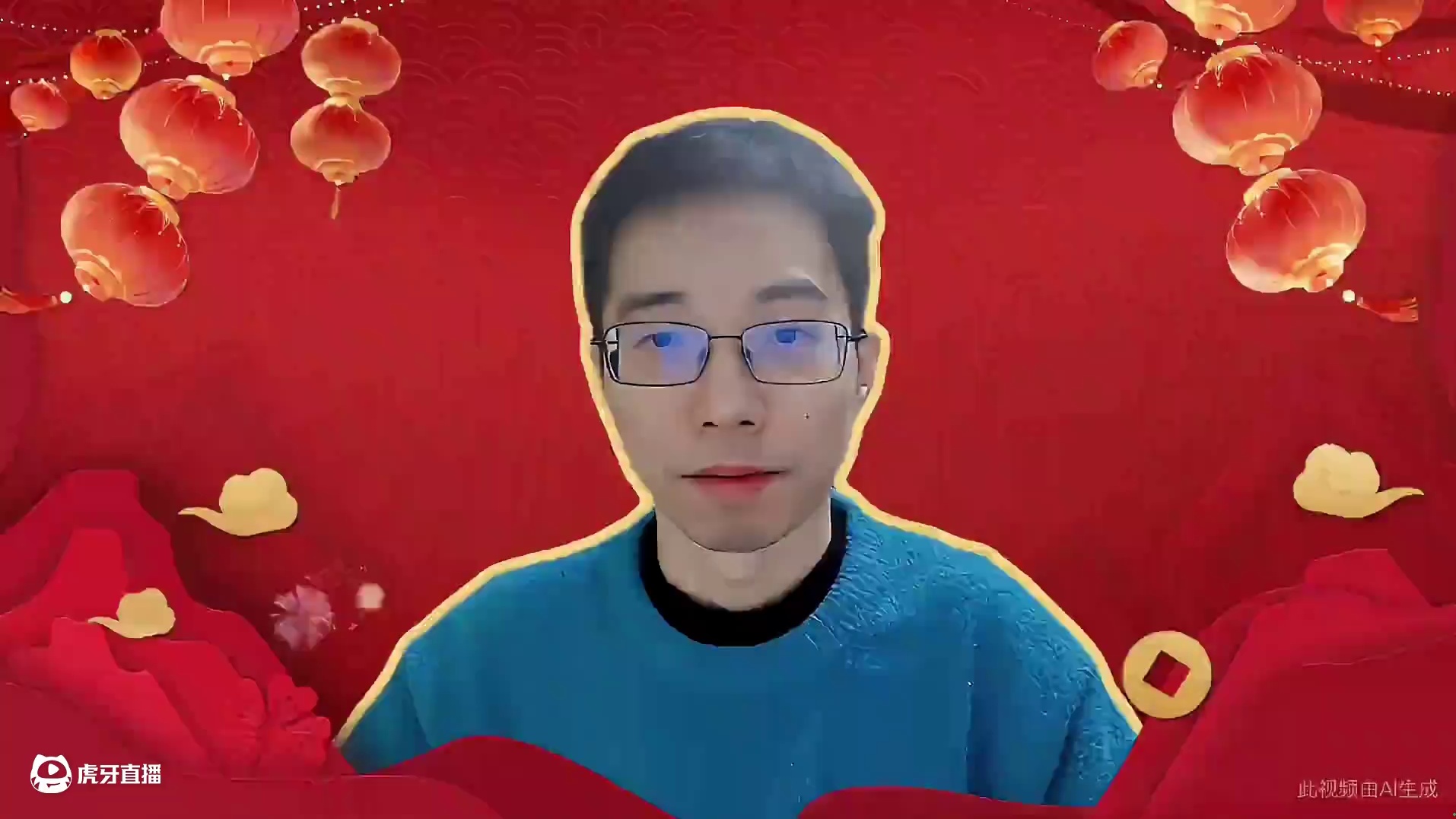 绕千手送来的新年祝福！