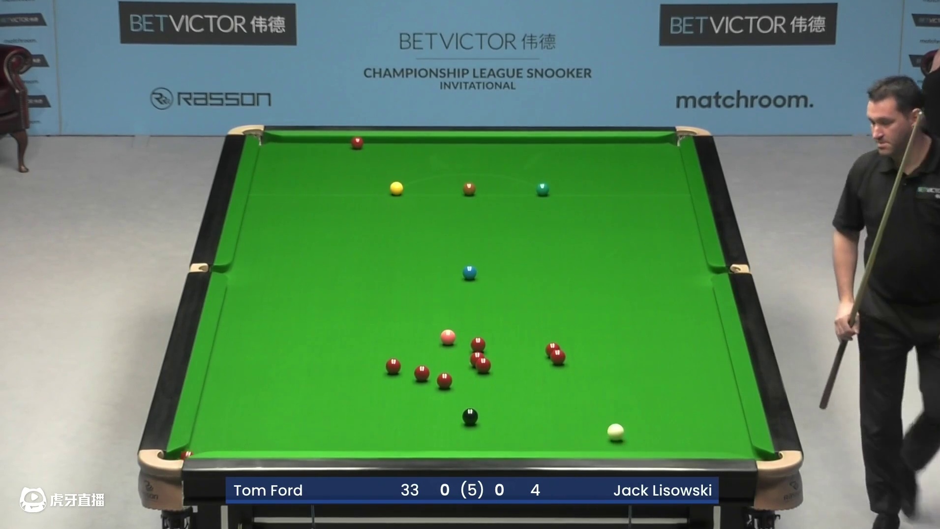 汤姆·福德vs杰克·利索夫斯基 2025冠军联赛邀请赛 清流