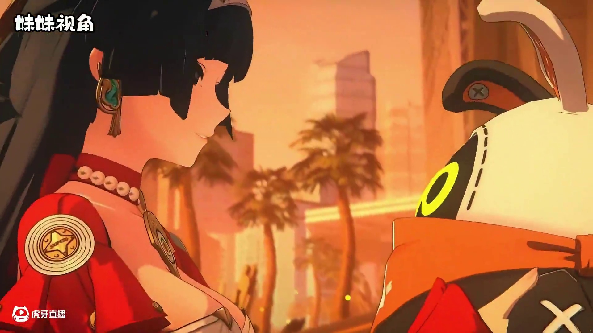 耀嘉音亲吻哥哥和妹妹的对比！ #绝区零 #绝区零创作激励计划 #绝区零耀嘉音 #绝区零拓金日 #绝区