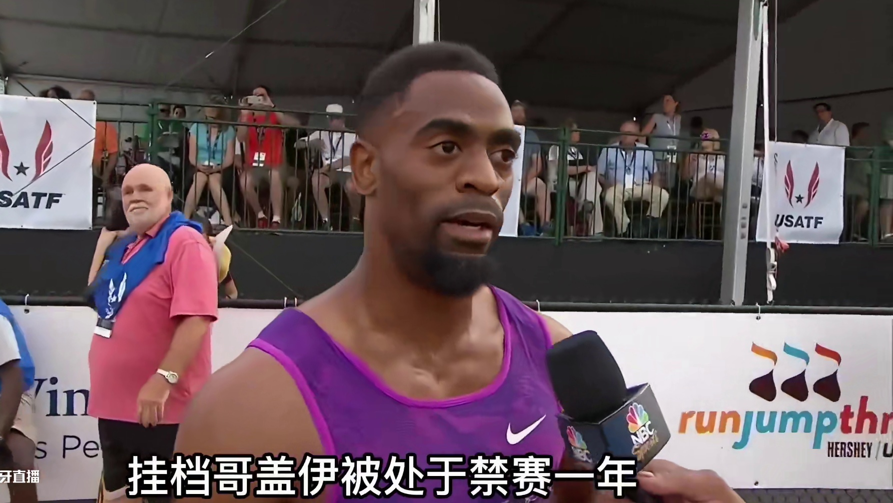 泰森盖伊最后的巅峰，33岁的挂当哥再次拿到全美百米冠军