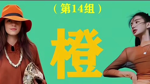 33组出彩高级感穿搭配色：橙配棕 橙配棕，这是一组适合大多数黄种人的配色，但是也要根据你天生的色彩季