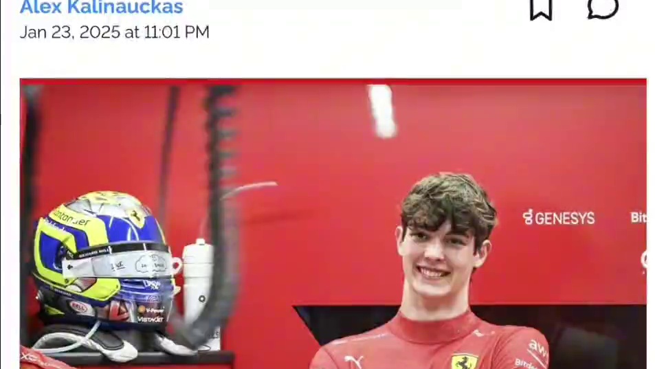 小松礼雄称贝尔曼是未来法拉利车手 哈斯领队小松礼雄确信贝尔曼是未来的法拉利F1车手，虽然汉密尔顿自从