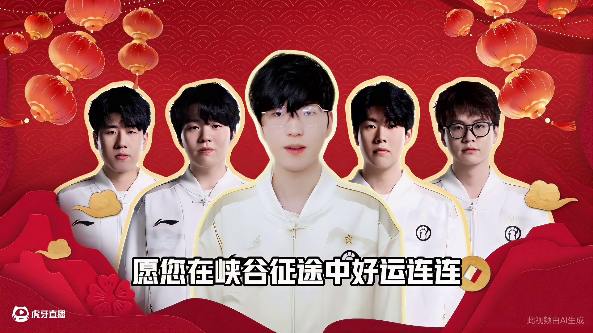 Jiejie送来的新年祝福！