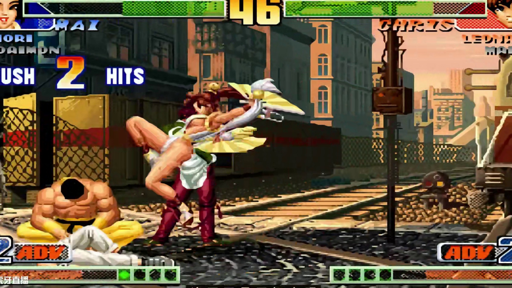 拳皇98c：炎之克里斯可谓八神杀手，国服第一的基本功太强了