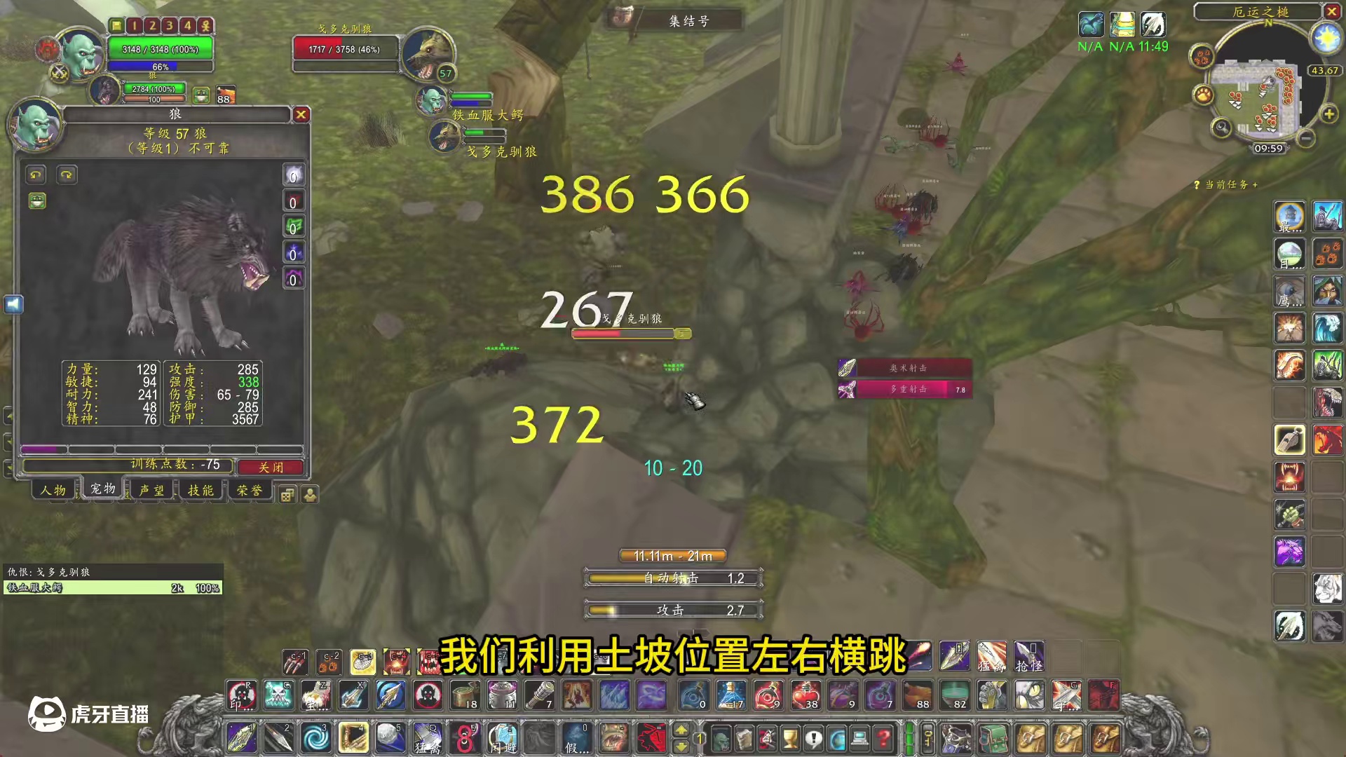 猎人宝宝练级宝地 还有多种暴富项目甚至有几率出屠龙纲要 #魔兽世界 #魔兽世界怀旧服 #我们比你们多