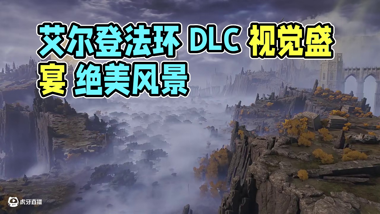 前有绝景 #艾尔登法环 #视觉盛宴 #法环DLC #游戏风景