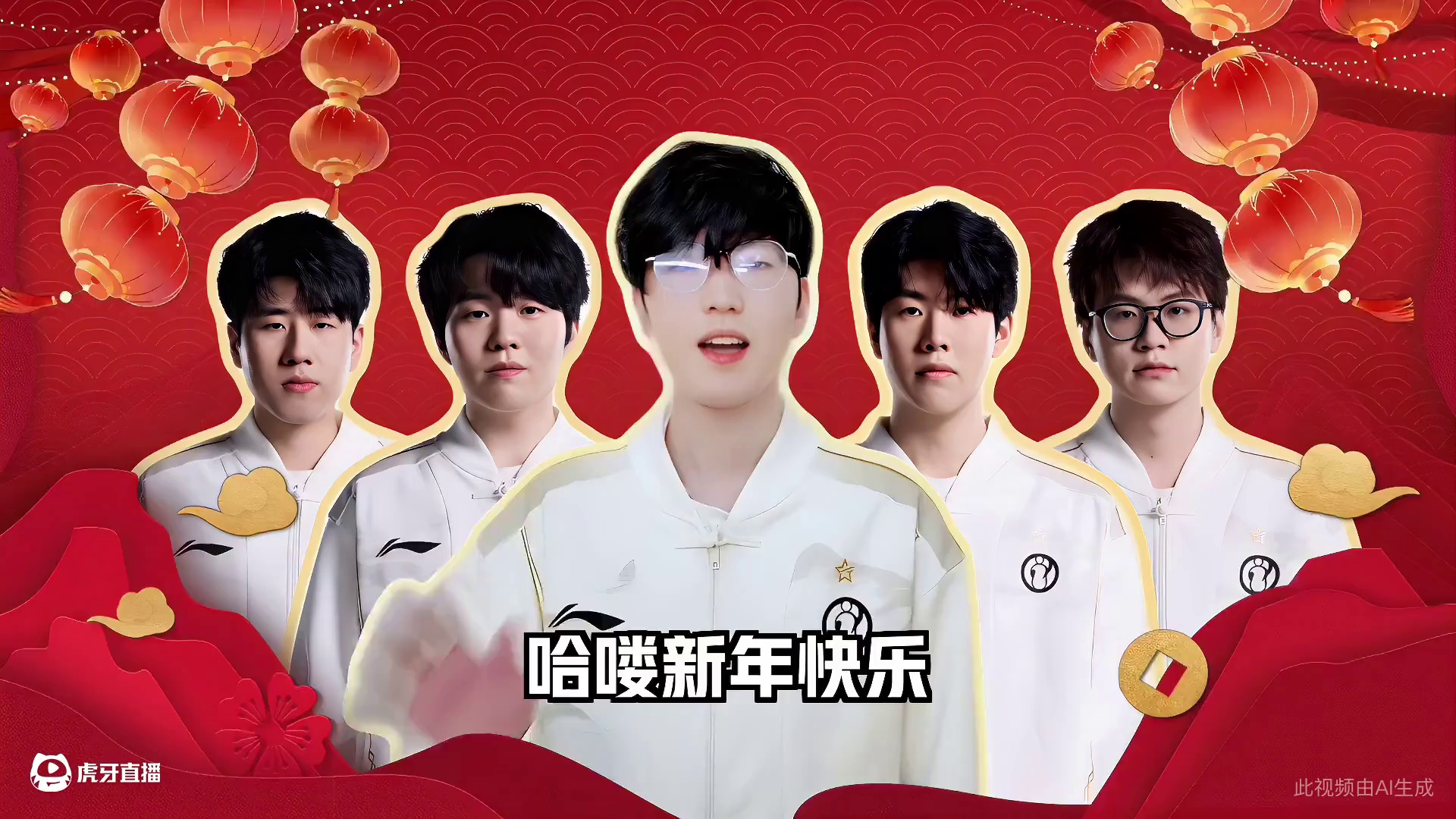 Jiejie送来的新年祝福！