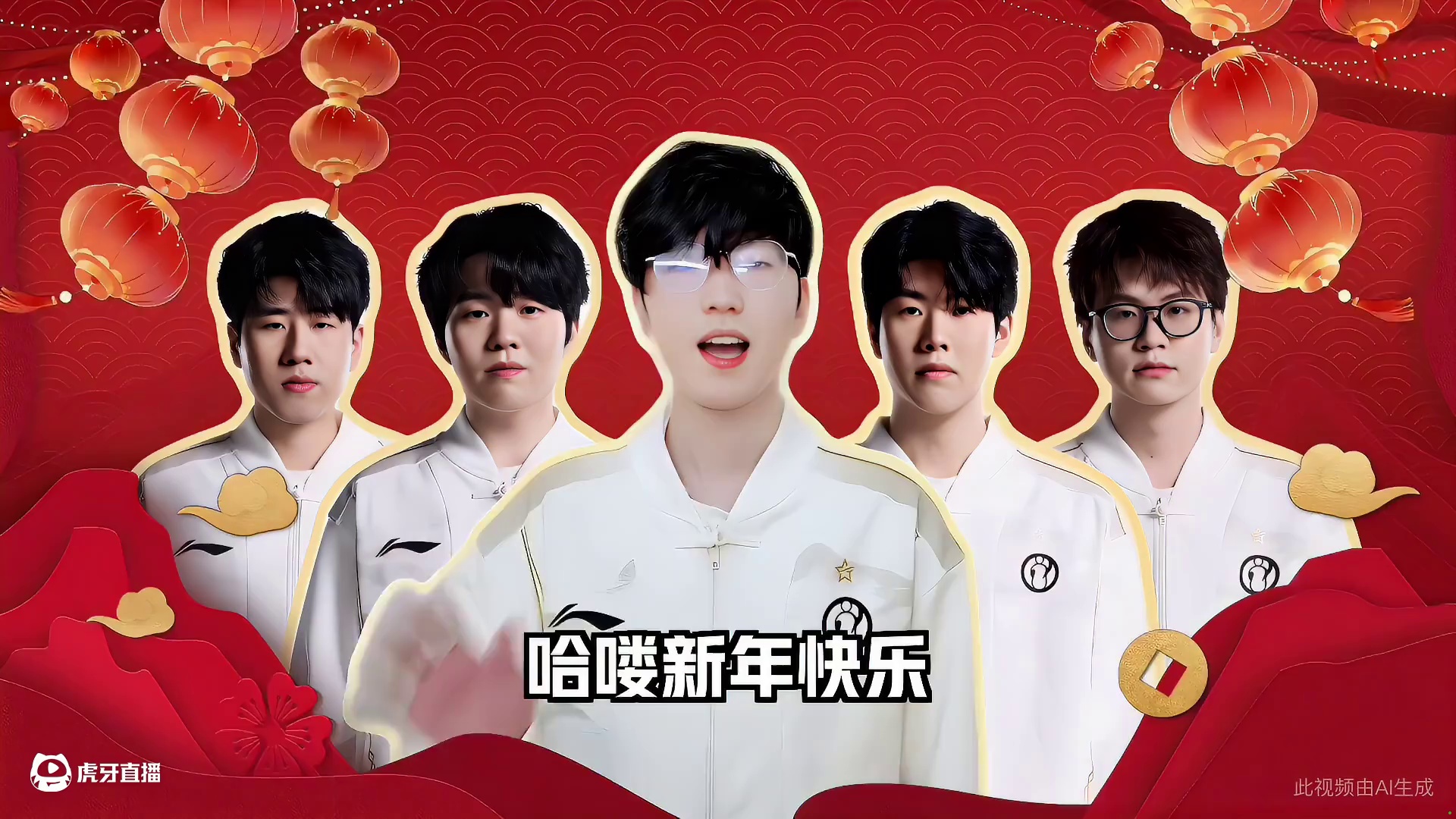 Jiejie送来的新年祝福！