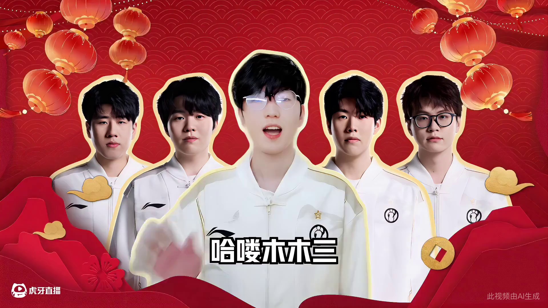 Jiejie送来的新年祝福！