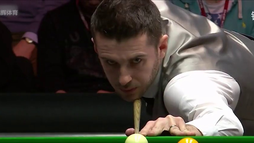 塞尔比最惨烈的续命局，领先70遭绝杀，火箭极限准度轰动全场！ #体育 #台球 #斯诺克 #奥沙利文 