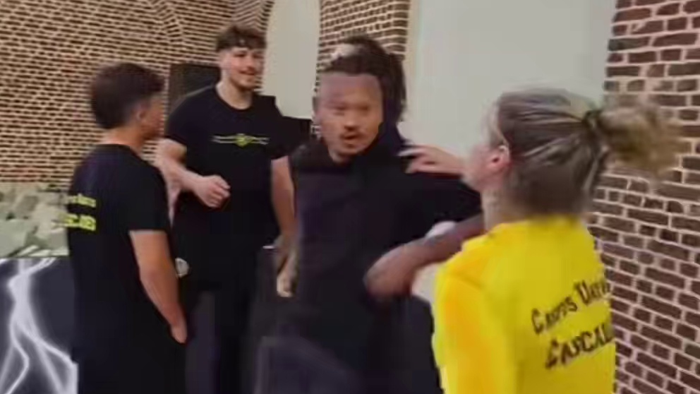 虽然有点1v多 但确实帅#暴力美学