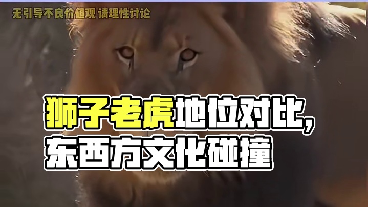 一句狮子看大门，老虎坐中堂”就看得出狮子老虎的地位