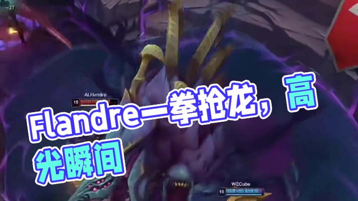 高光时刻：Flandre瑟提闲庭信步一拳抢龙