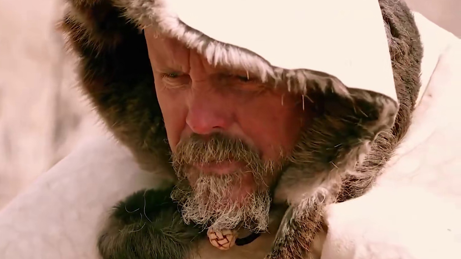 荒野独居 冰雪版 两个男人盯着地上的蚂蚁咽了咽口水，黑哥捡起一只放到嘴里咀嚼，不出所料的难吃，除了仙